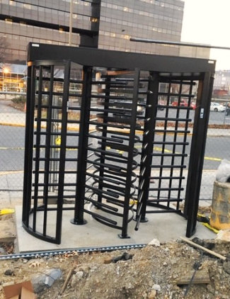 steel gate